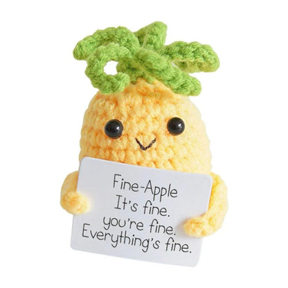 Handmade crocheted character toy, colorful plush design perfect for comforting and playful experiences. 6