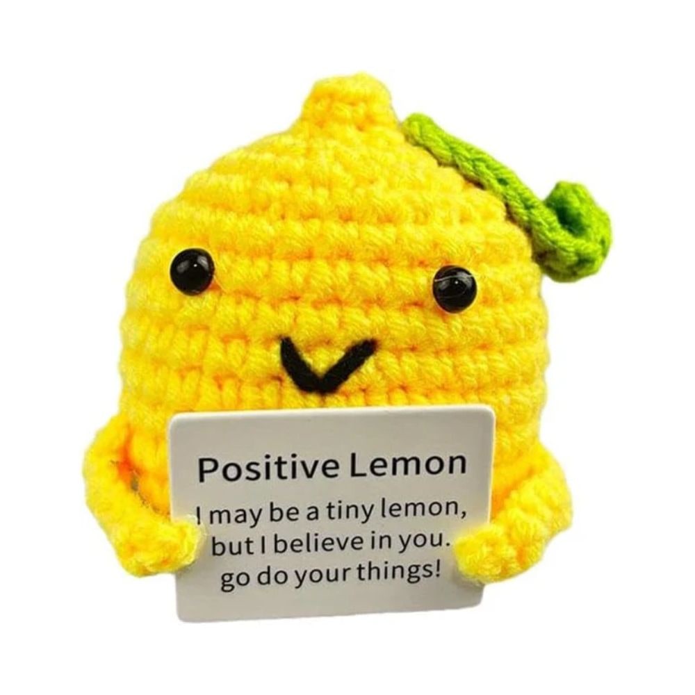 Handmade crocheted character toy, colorful plush design perfect for comforting and playful experiences. 5