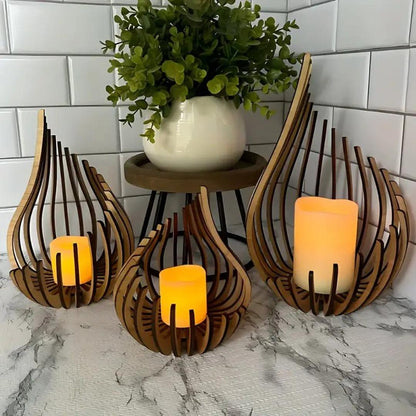Decorative Candle Holder Set