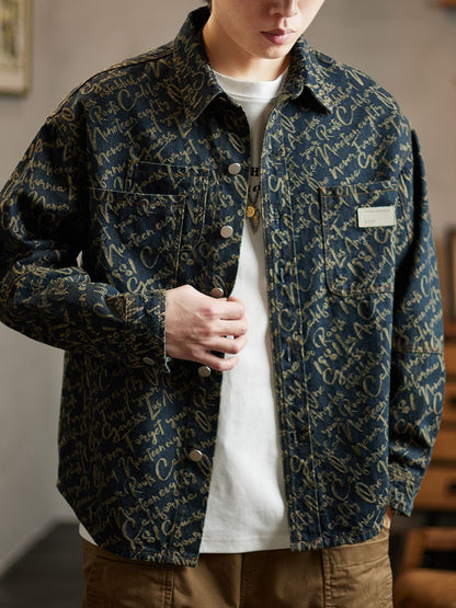 Denim jacket featuring intricate embroidery and a comfortable fit, perfect for stylish casual wear. 7