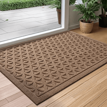 Doormat with Ribbed Surface