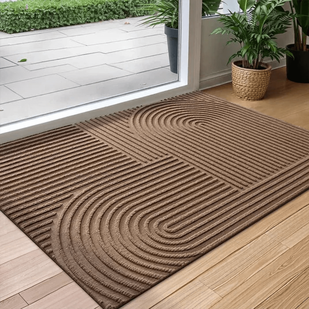 Doormat with Ribbed Surface