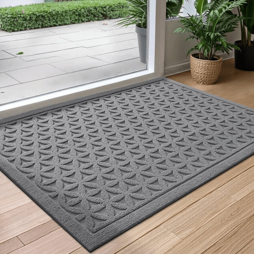 Doormat with Ribbed Surface