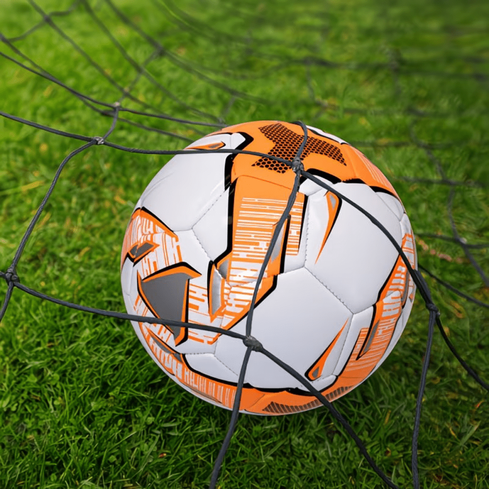 Durable size 5 soccer ball designed for training and matches with PU textured grip for reliable control and performance. 4