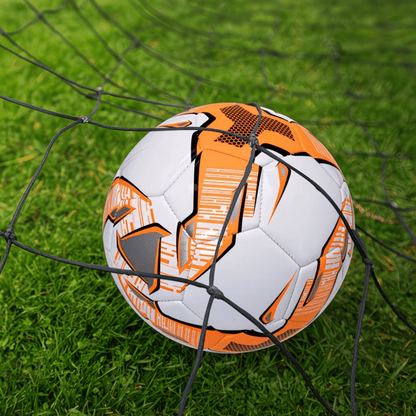 Durable size 5 soccer ball designed for training and matches with PU textured grip for reliable control and performance. 4