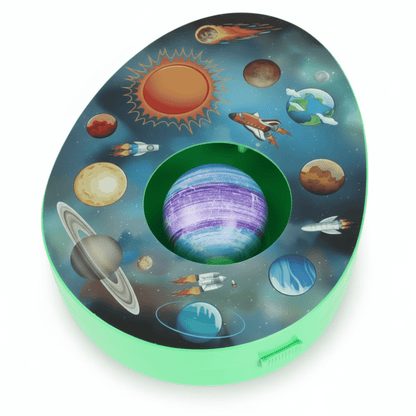 Egg Decorating Spinner Kit featuring non-toxic markers for easy and mess-free DIY Easter crafts and art activities. 1