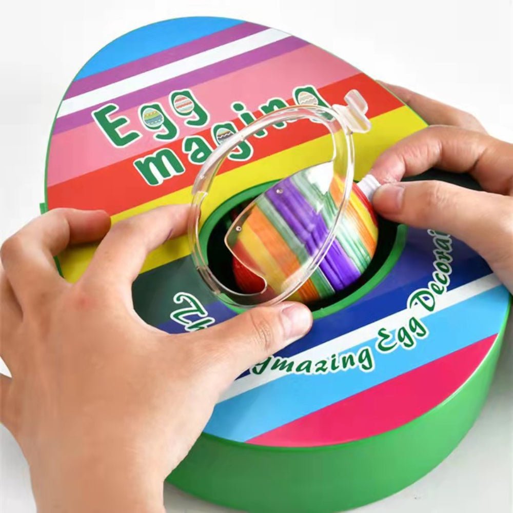 Egg Decorating Spinner Kit featuring non-toxic markers for easy and mess-free DIY Easter crafts and art activities. 2