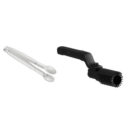 Electric BBQ Grill Brush designed for efficient grease removal, featuring a handheld powered cleaning tool ideal for barbecue grates. 0