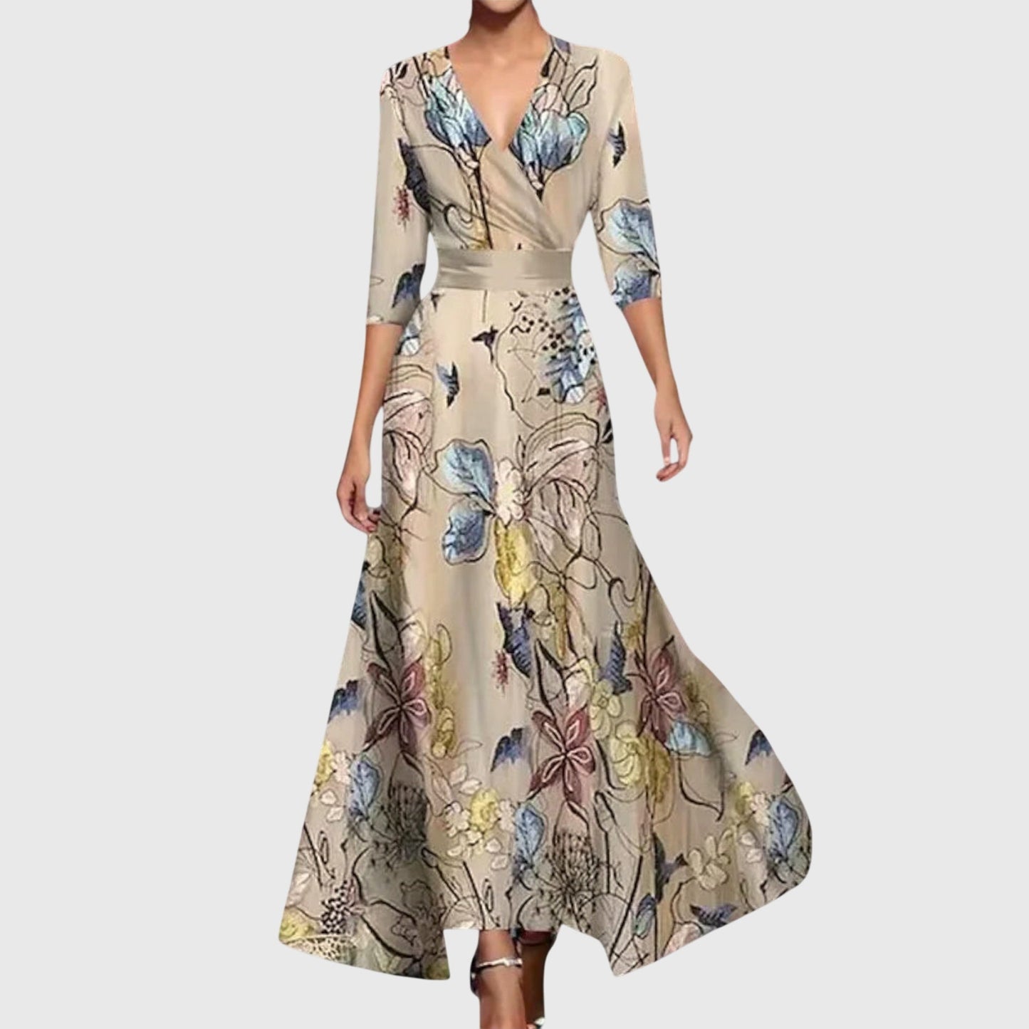 Elegant dress featuring a flattering fit and versatile style, perfect for any occasion, showcasing timeless sophistication and refined design. 2