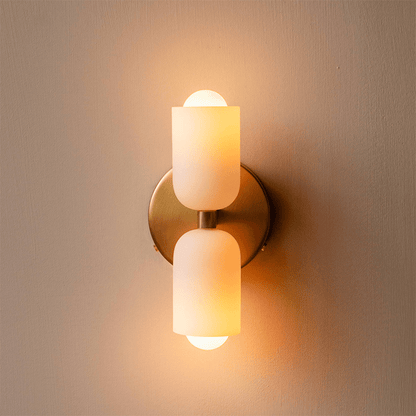 Elegant Modern Wall Sconce Lighting with Acrylic Shade – Up and Down Soft Light for Cozy Atmosphere 1