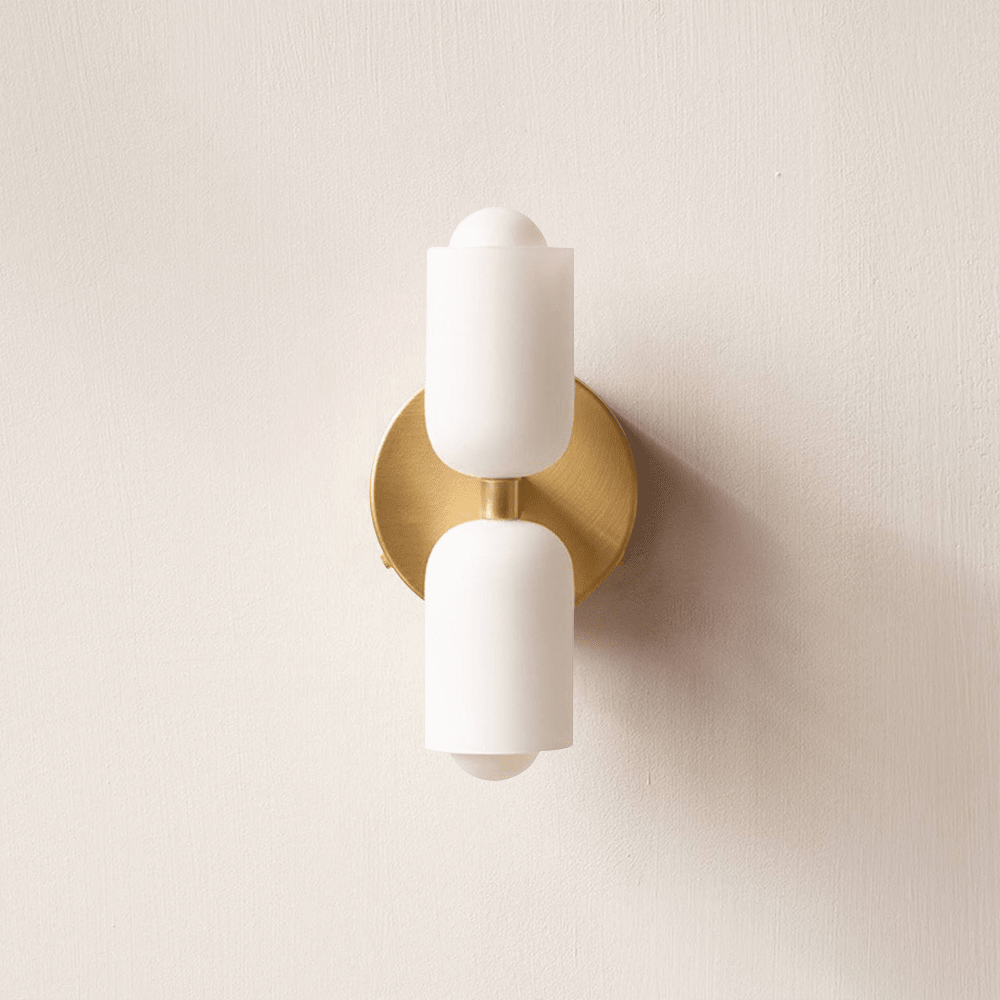 Elegant Modern Wall Sconce Lighting with Acrylic Shade – Up and Down Soft Light for Cozy Atmosphere 2