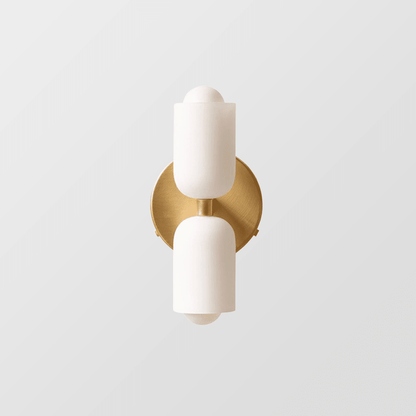 Elegant Modern Wall Sconce Lighting with Acrylic Shade – Up and Down Soft Light for Cozy Atmosphere 0