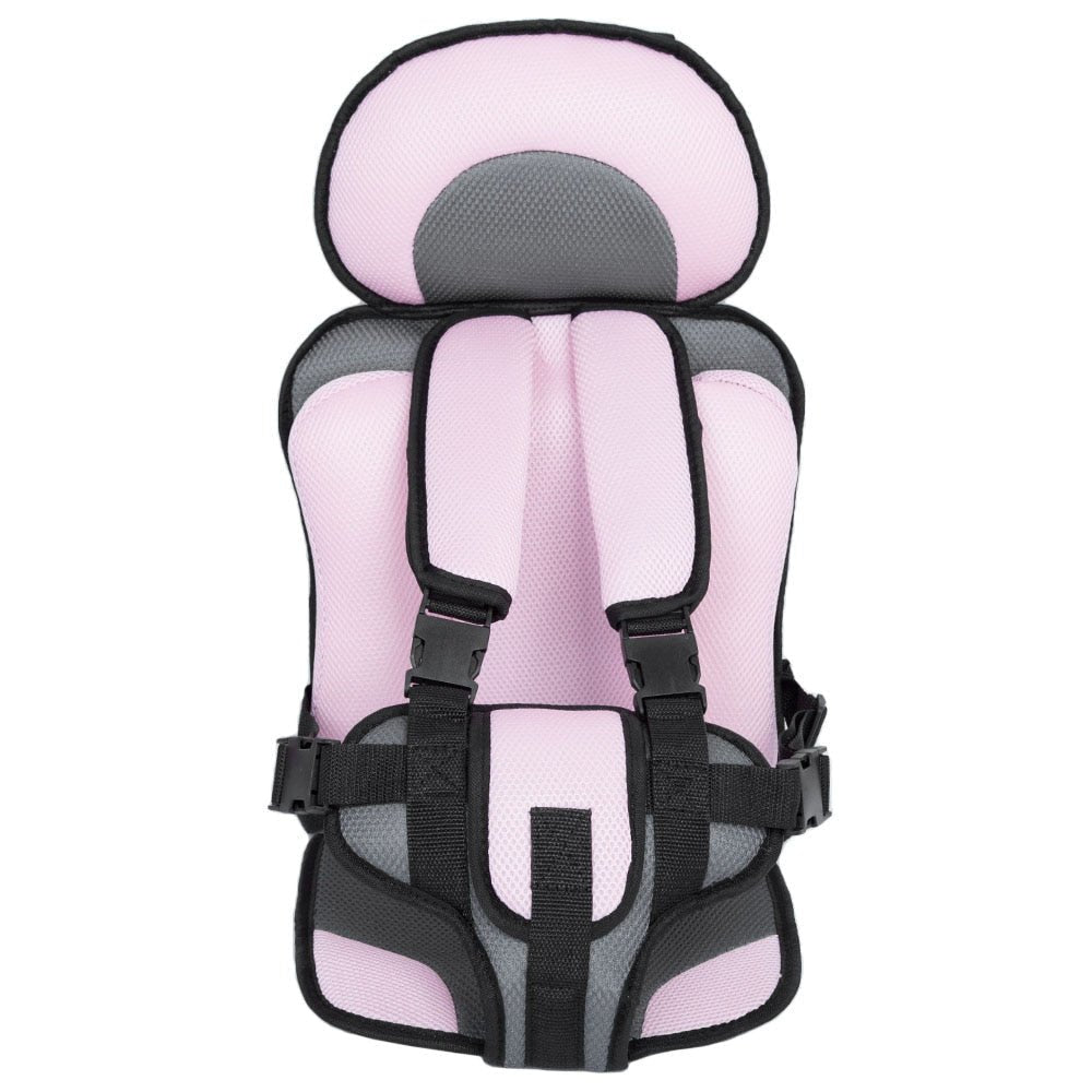Ergonomic baby car seat featuring a 5-point harness, designed for toddlers aged 0-12 years, made with breathable mesh material for comfort 5