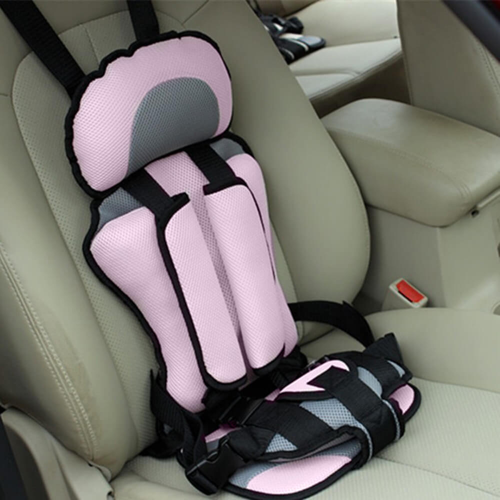 Ergonomic baby car seat featuring a 5-point harness, designed for toddlers aged 0-12 years, made with breathable mesh material for comfort 0