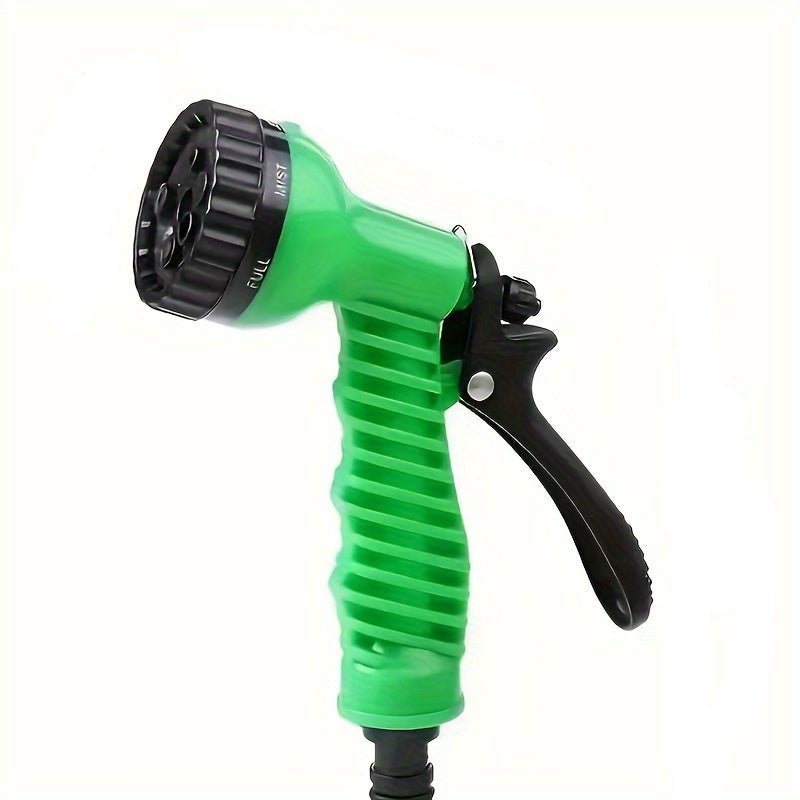 Expandable garden hose featuring high-pressure capability, made from durable latex with a flexible design, ideal for gardening and outdoor use. 3