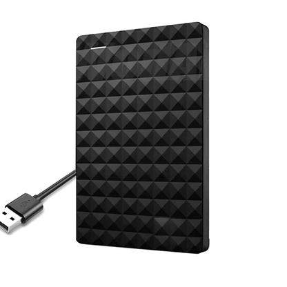 External hard drive 8TB USB 3.0 portable storage solution in a compact black design with plug-and-play functionality for easy data transfer and backup 1