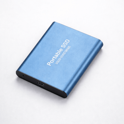 External SSD 512GB with High-Speed USB Connection – Portable Silver Storage Drive 4