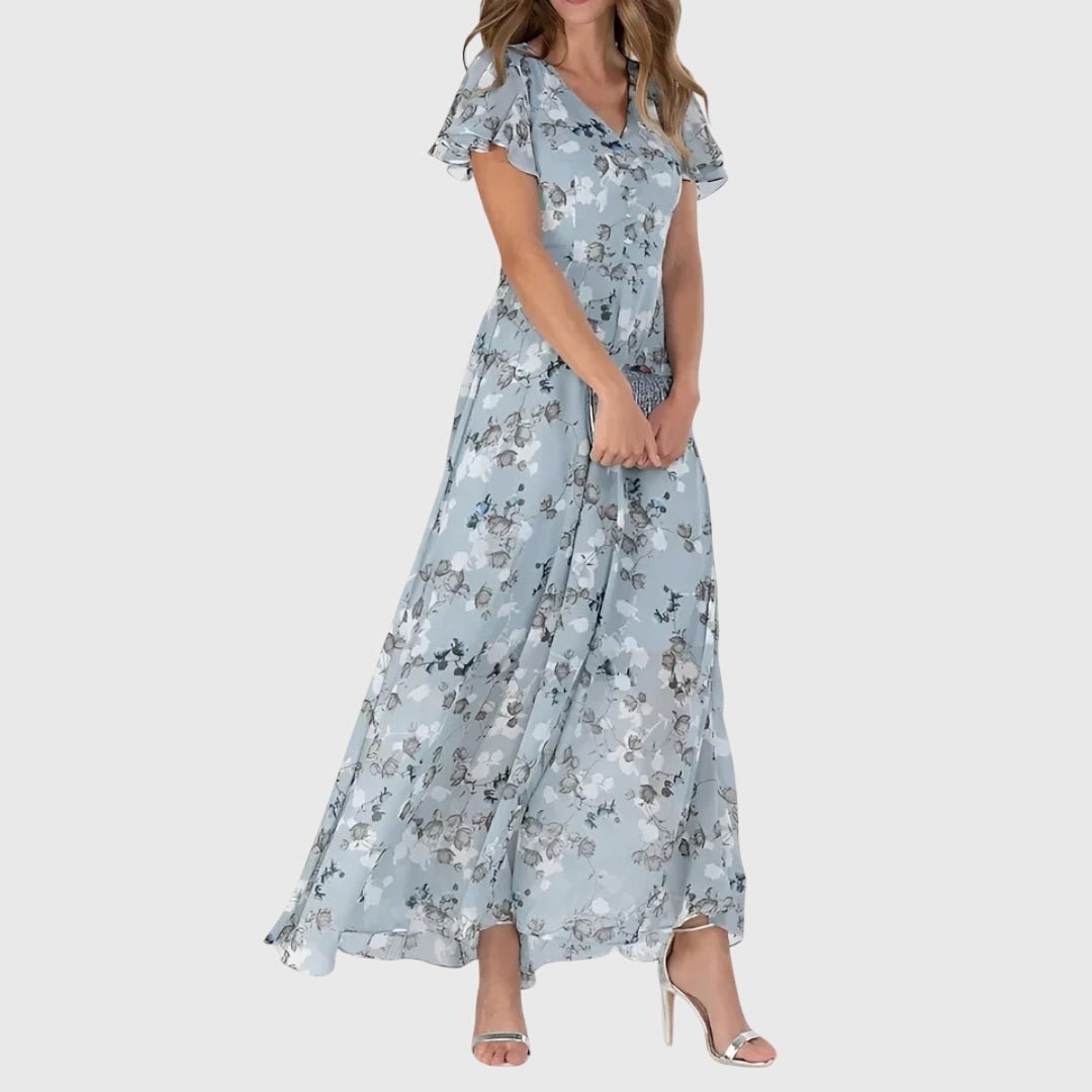 Elegant figure-flattering dress featuring a tailored fit, perfect for transitioning from day to night with style and comfort. 1
