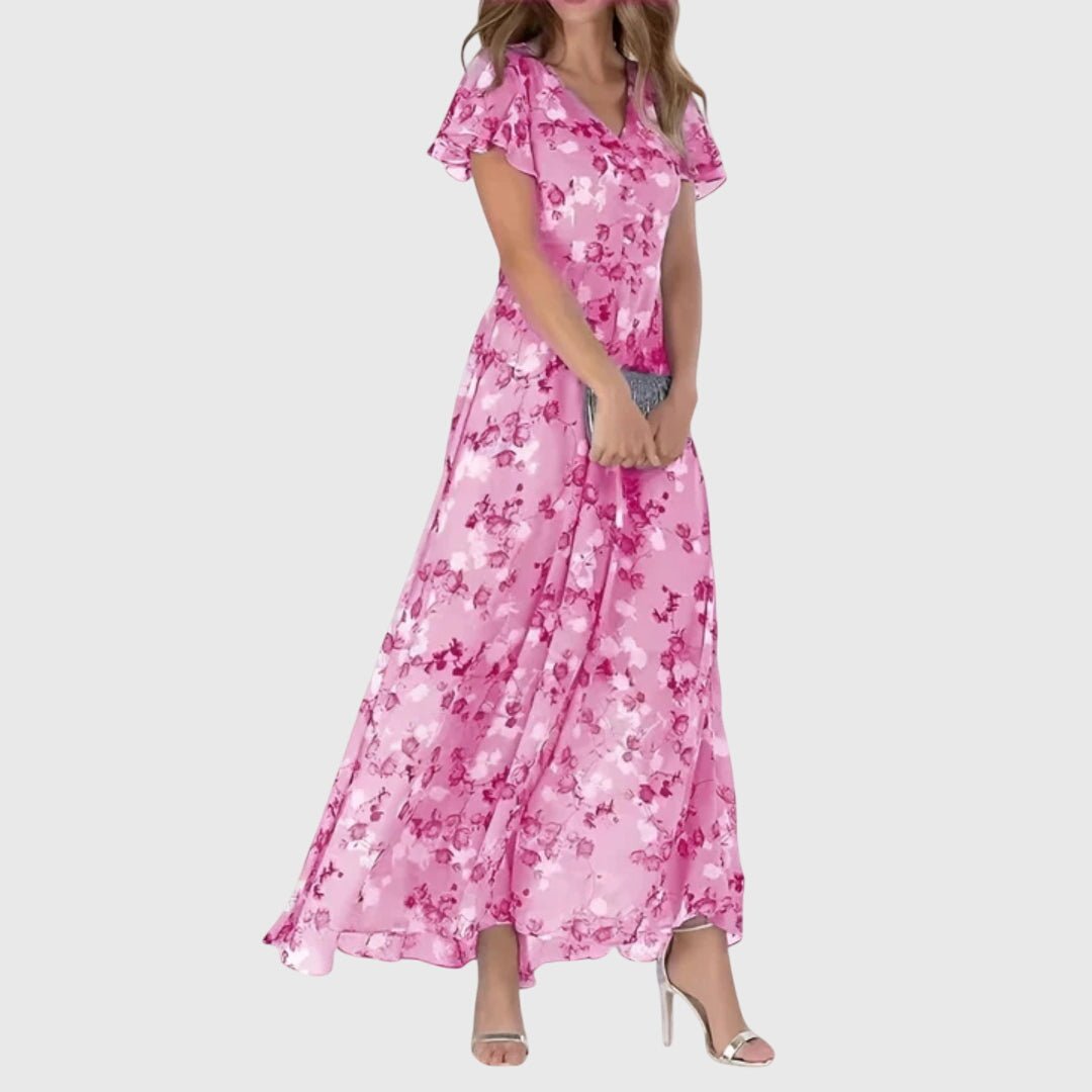 Elegant figure-flattering dress featuring a tailored fit, perfect for transitioning from day to night with style and comfort. 3
