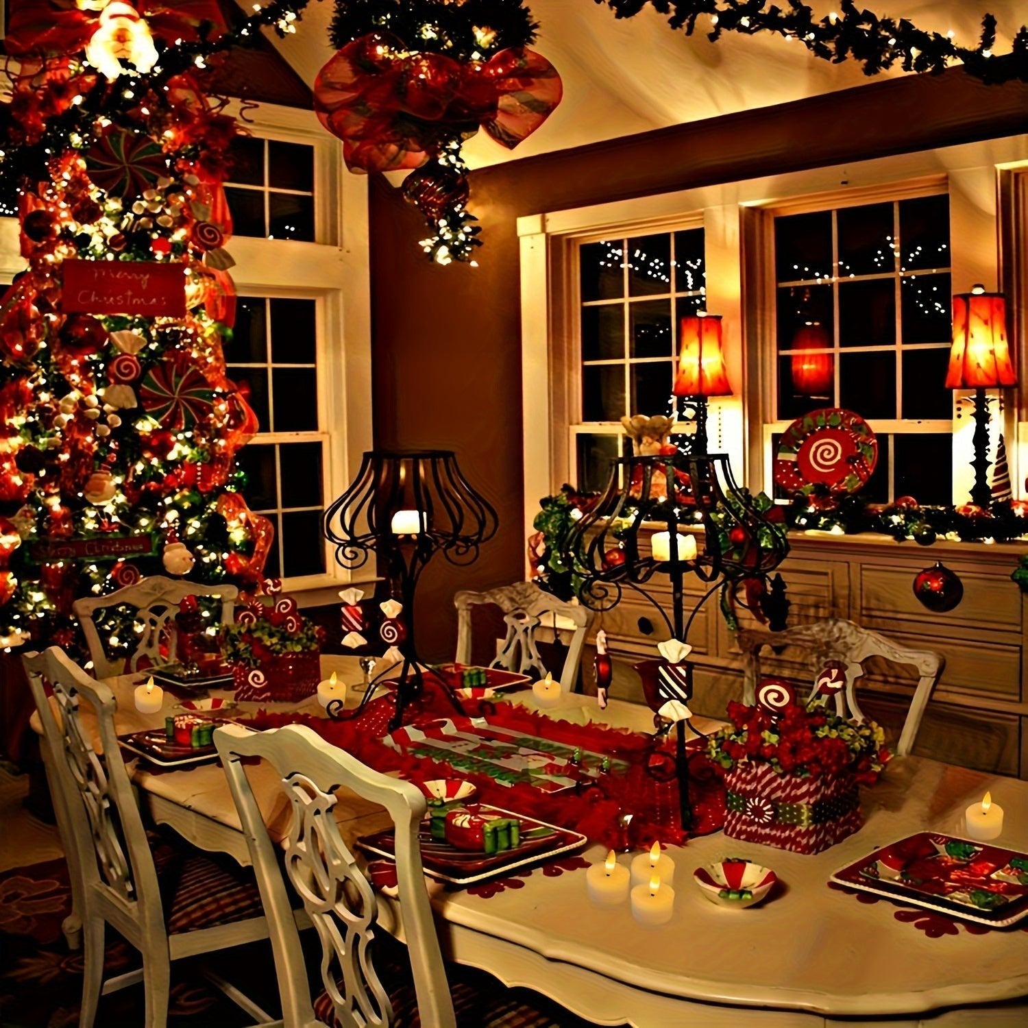 Flameless tealight candles with remote control, dimmable timer, and glitter finish for decorative lighting and ambiance. 7