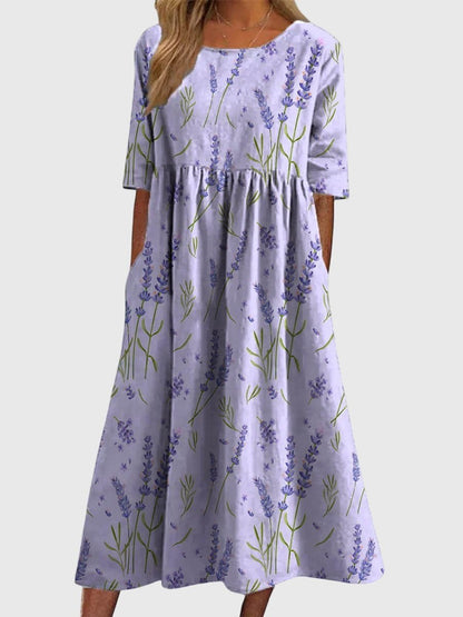 Flattering midi dress for women featuring intricate embroidered details, perfect for versatile summer styling for any occasion. 2
