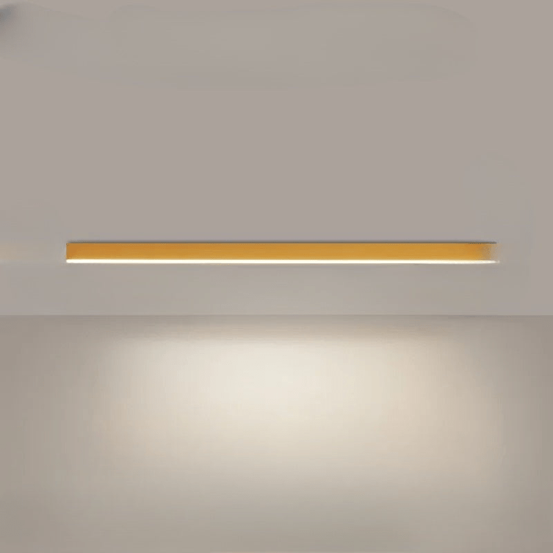 Flush mount ceiling light featuring a sleek modern minimalist design, providing bright illumination ideal for dining rooms and large spaces. 11