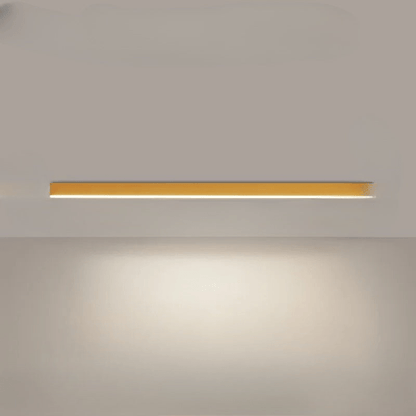 Flush mount ceiling light featuring a sleek modern minimalist design, providing bright illumination ideal for dining rooms and large spaces. 11