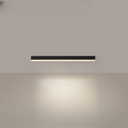 Flush mount ceiling light featuring a sleek modern minimalist design, providing bright illumination ideal for dining rooms and large spaces. 7