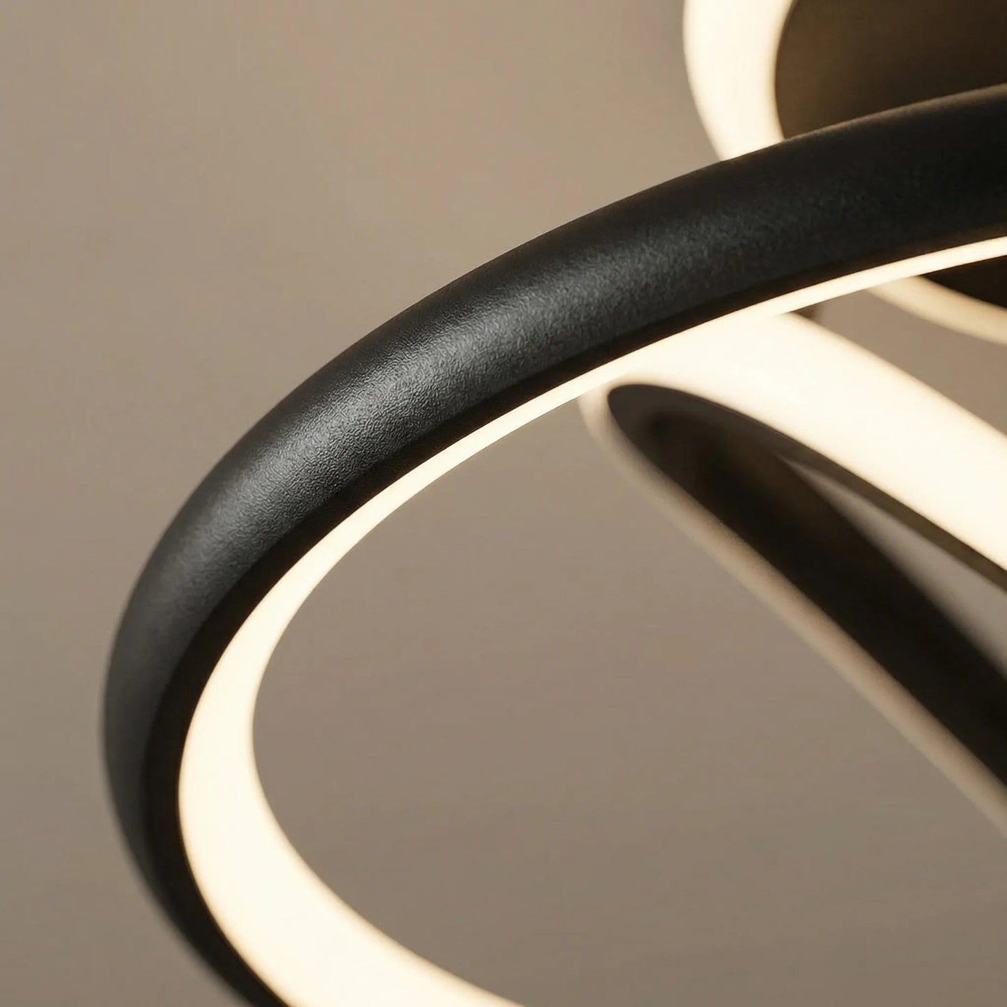 Modern flush mount ceiling light featuring even illumination, energy-efficient design, and a 50cm diameter, perfect for enhancing any contemporary space. 3