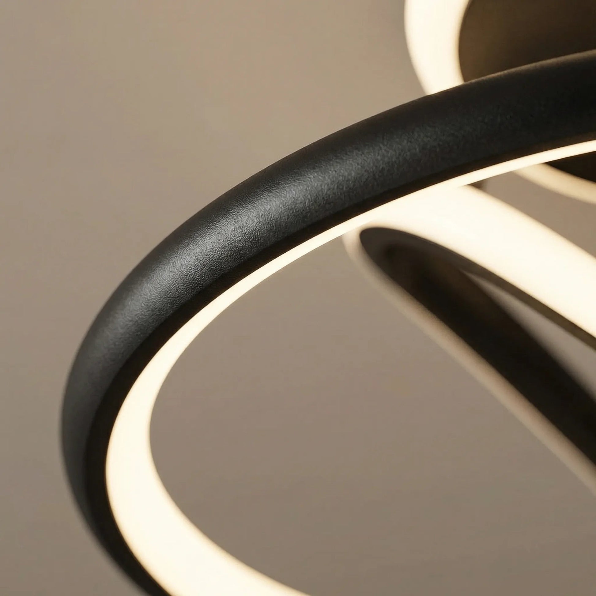 Modern flush mount ceiling light featuring even illumination, energy-efficient design, and a 50cm diameter, perfect for enhancing any contemporary space. 3