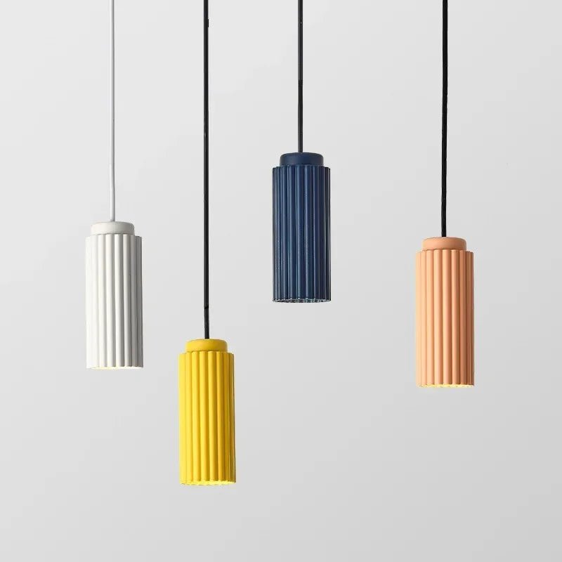 Modern Scandinavian flush mount ceiling light featuring an integrated LED, showcasing a sleek metal and glass design for contemporary home decor. 3