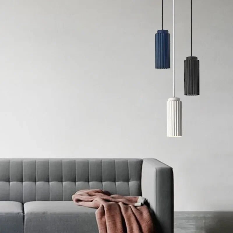 Modern Scandinavian flush mount ceiling light featuring an integrated LED, showcasing a sleek metal and glass design for contemporary home decor. 1