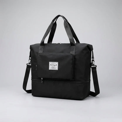 Foldable Travel Bag with Expandable Capacity and Waterproof Oxford Fabric – Versatile Multi-Pocket Design 0