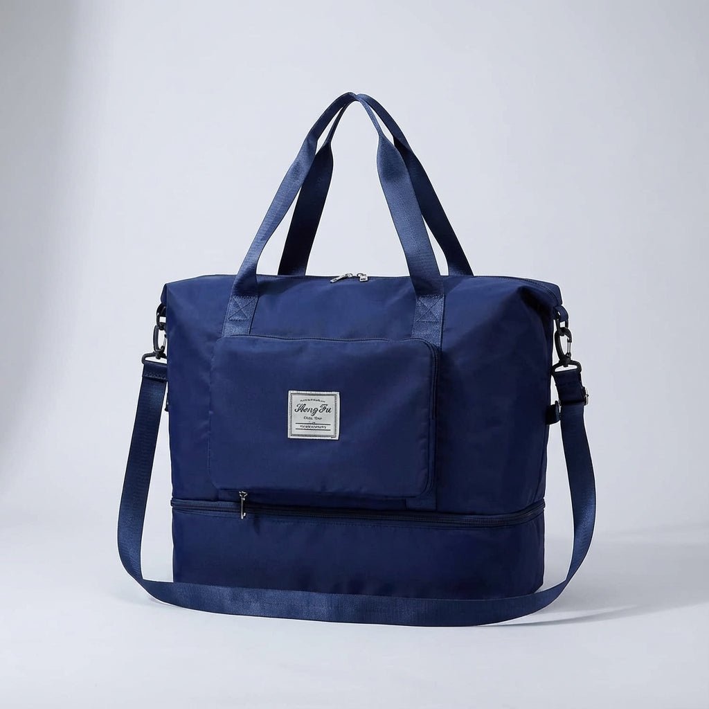 Foldable Travel Bag with Expandable Capacity and Waterproof Oxford Fabric – Versatile Multi-Pocket Design 10