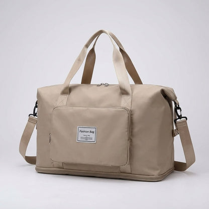 Foldable Travel Bag with Expandable Capacity and Waterproof Oxford Fabric – Versatile Multi-Pocket Design 2