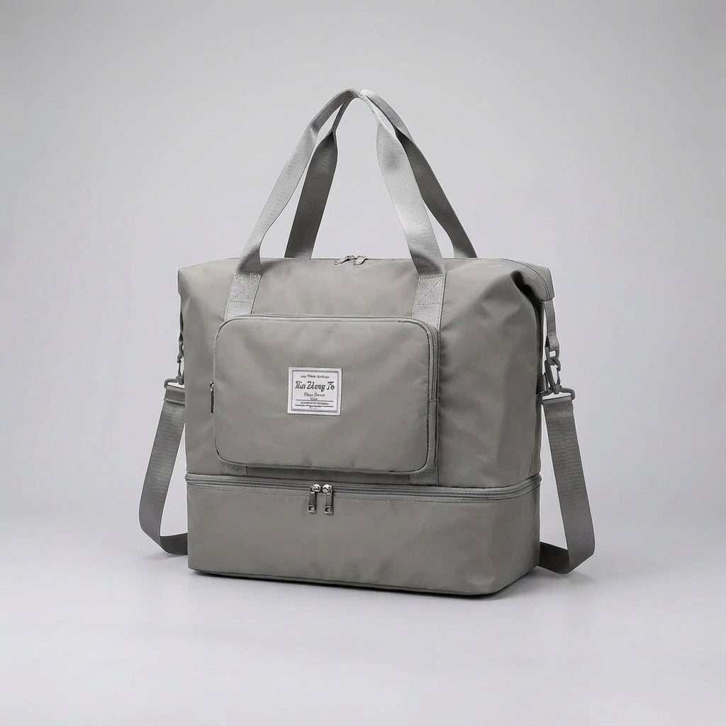 Foldable Travel Bag with Expandable Capacity and Waterproof Oxford Fabric – Versatile Multi-Pocket Design 7