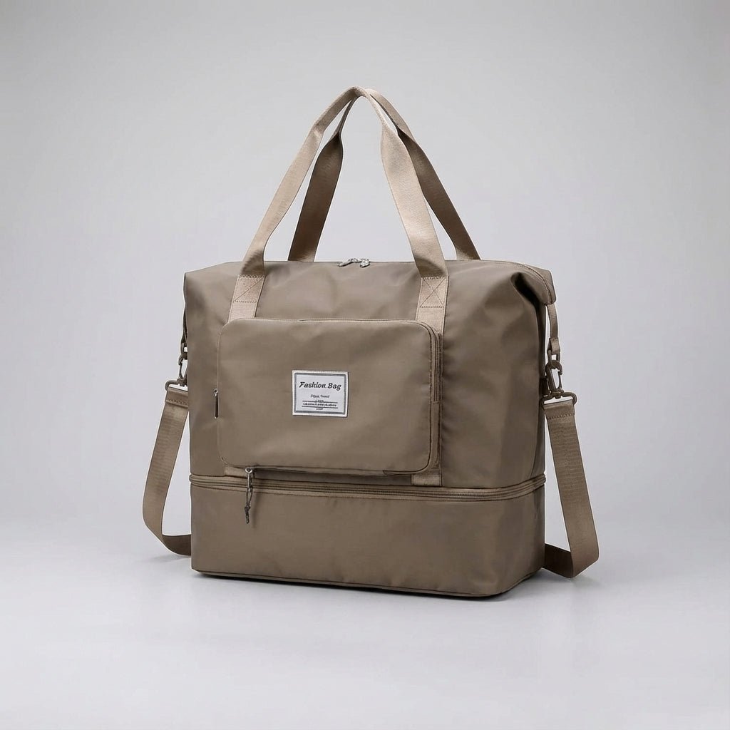 Foldable Travel Bag with Expandable Capacity and Waterproof Oxford Fabric – Versatile Multi-Pocket Design 5