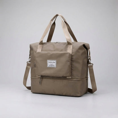 Foldable Travel Bag with Expandable Capacity and Waterproof Oxford Fabric – Versatile Multi-Pocket Design 5