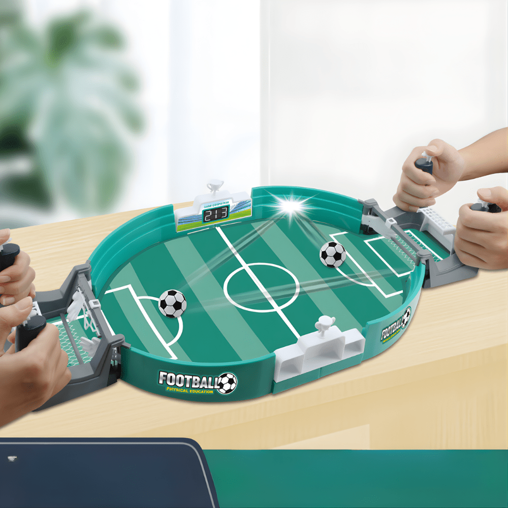 Foosball Table for Two Players – Compact Indoor Game Set for Family Fun – Available in Small and Large Sizes 1