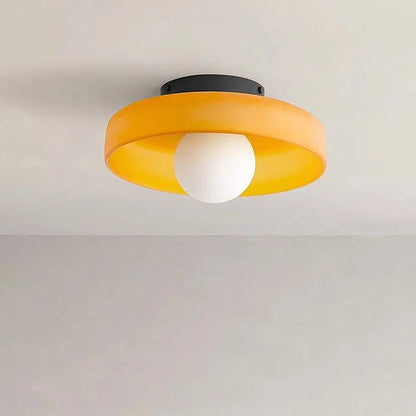 Glass lamp with soothing light, featuring a timeless design perfect for halls and balconies, crafted from durable glass for long-lasting use. 1
