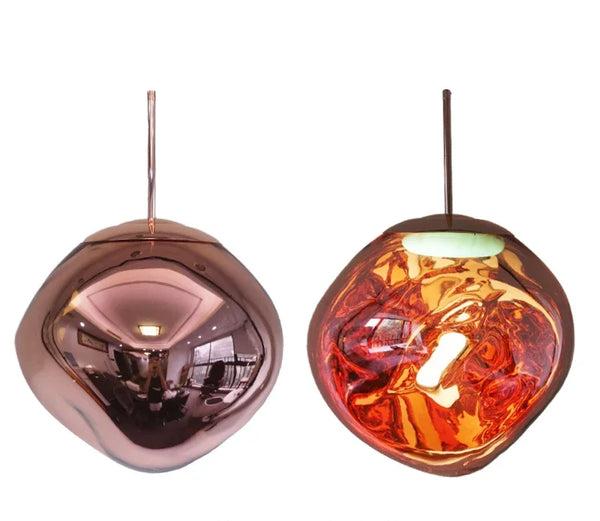Glass pendant lamp featuring a minimalist design, made from tempered glass and metal, perfect for modern kitchen pendant lighting. 0