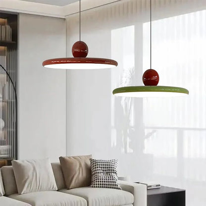 Glass pendant lamp featuring a modern Scandinavian design with a cream finish, providing soft ambient lighting, 30cm diameter. 0