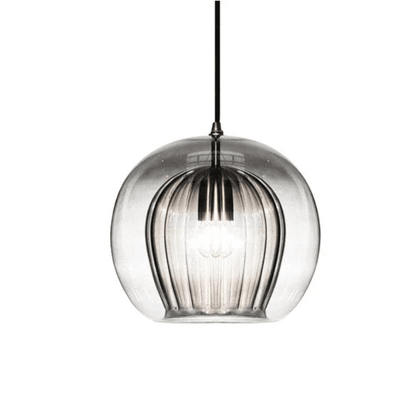 Dimmable LED glass pendant lighting for kitchen islands, featuring a minimalist design and available in 15cm, 20cm, and 25cm 9