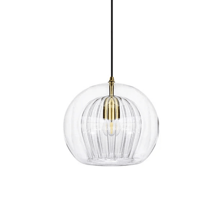 Dimmable LED glass pendant lighting for kitchen islands, featuring a minimalist design and available in 15cm, 20cm, and 25cm 0
