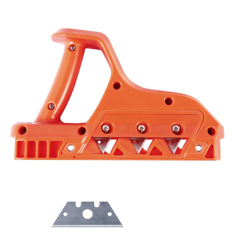 Hand Planer Tool with Interchangeable Blades for Wood and Plasterboard – Ergonomic ABS Design 10