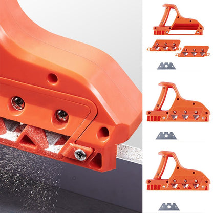 Hand Planer Tool with Interchangeable Blades for Wood and Plasterboard – Ergonomic ABS Design 1