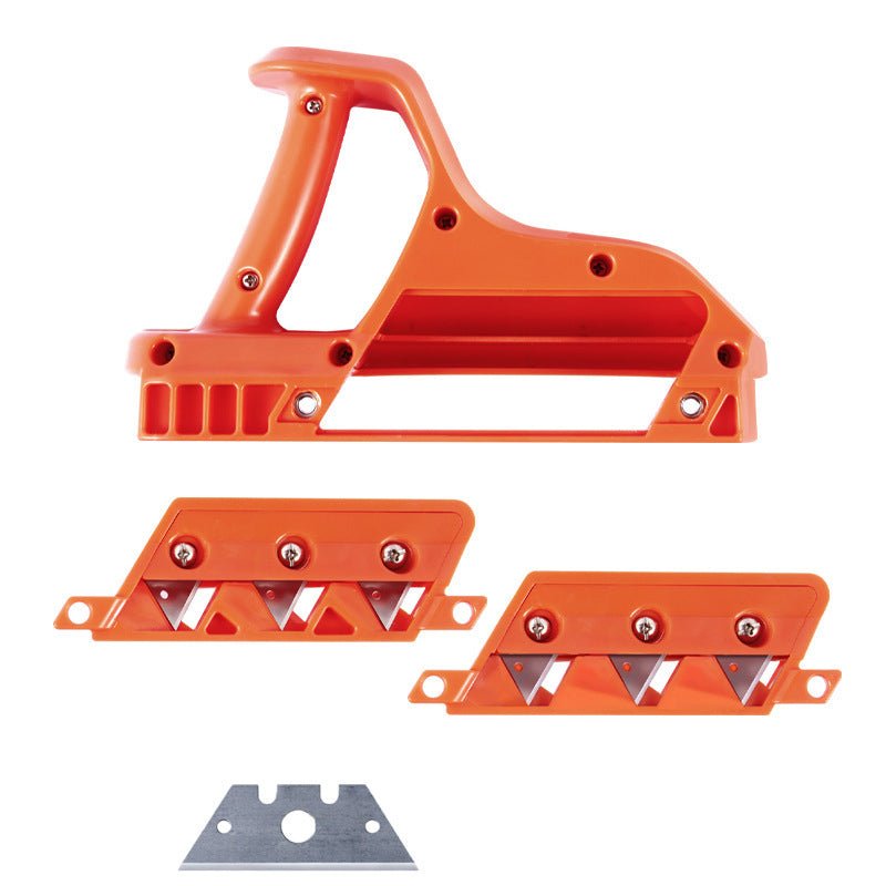 Hand Planer Tool with Interchangeable Blades for Wood and Plasterboard – Ergonomic ABS Design 9