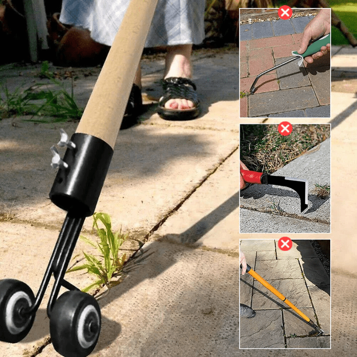 Handheld Weed Puller Tool with Double Hook Design for Easy Weed Removal – Durable Metal Construction 3