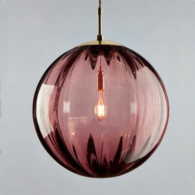 Modern glass hanging lamp with dimmable light feature, perfect for kitchen and home décor, showcasing a sleek design that enhances any interior space. 10