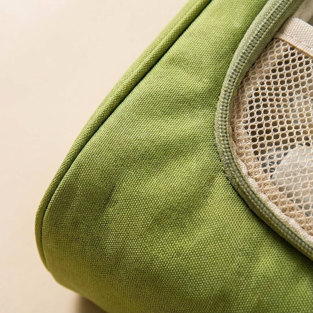 Hanging toiletry bag for travel featuring water-resistant lining, smart compartment division, and a foldable design for easy organization. 3